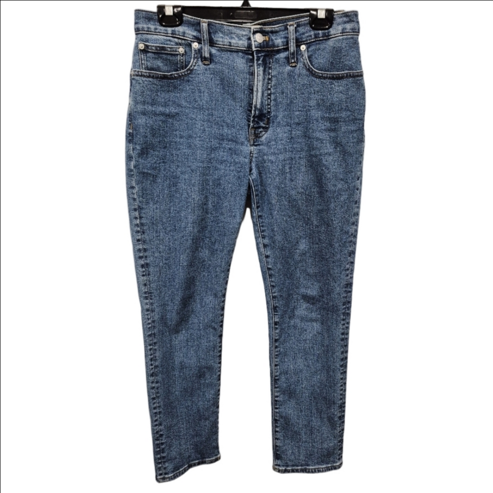 Madewell Mid-rise Perfect Vintage Classic Blue Denim Jeans